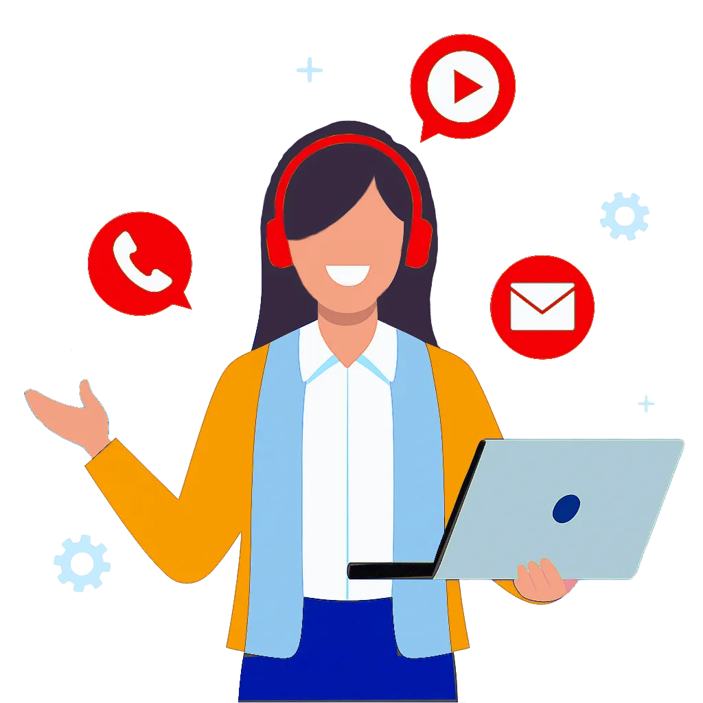 Customer Support Team - Professional and friendly support staff ready to assist with your transport needs